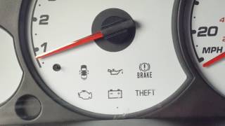 2001 Escape - oil light!