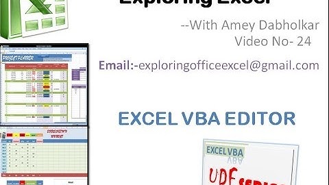 EXCEL VBA: MACRO STORAGE