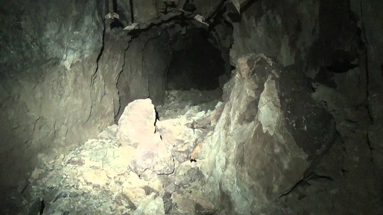 Deep underground in the Congress Mine, Howard adit YouTube