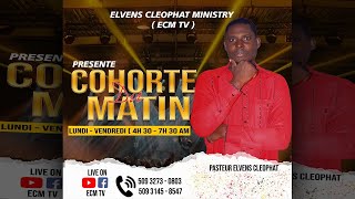 TRAVAY PAM NAN POSIB NAN NON JEZI | COHORTE DU MATIN | 6 JUIN 2024 | PAST. ELVENS CLEO | ECM TV