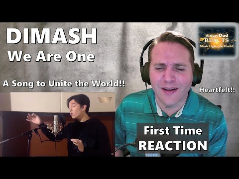 Classical Singer Reaction - Dimash | We Are One. Timely & Powerful Song!! B-Day to Kanat!