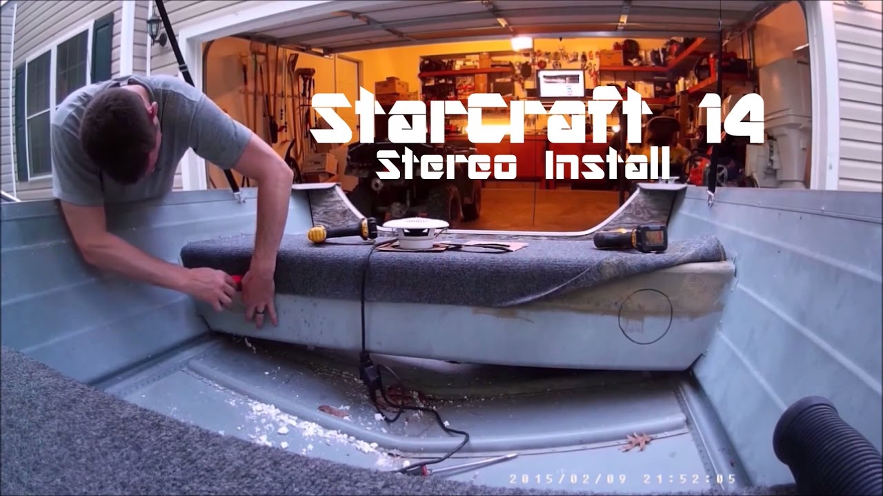 StarCraft 14 Sea Scamp-jon boat to a bass boat (Stereo 