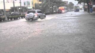 潭美颱風20130822沙鹿淹水