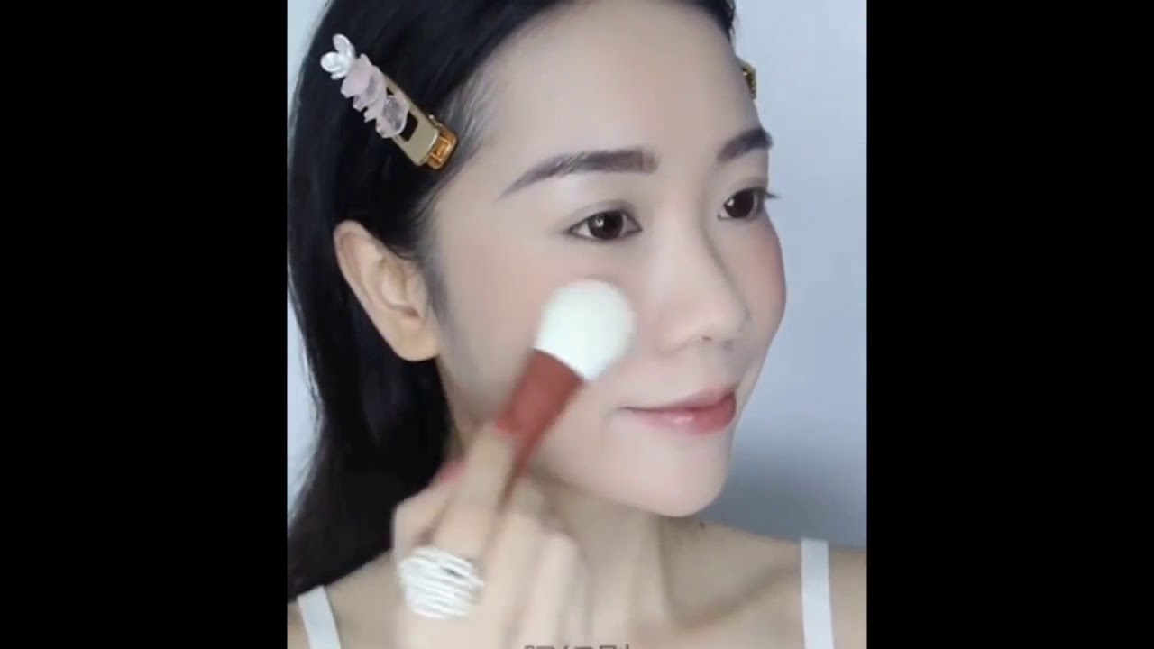 Handmade Makeup Brushes 6 Synthetic Wool Professional Makeup Brush Set Cosmetic bag Powder Brush