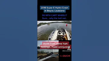 John Mathews’ 2018 Super E Hydro Crash in Boyce, Louisiana