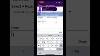 Report Absence screenshot 3