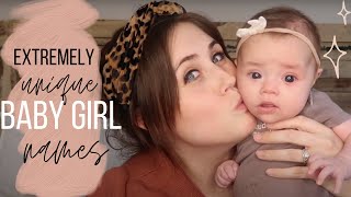 ADORABLE BABY GIRL NAMES YOU PROBABLY HAVEN'T HEARD BEFORE || The Robinson Home