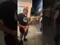 rocking out in the streets