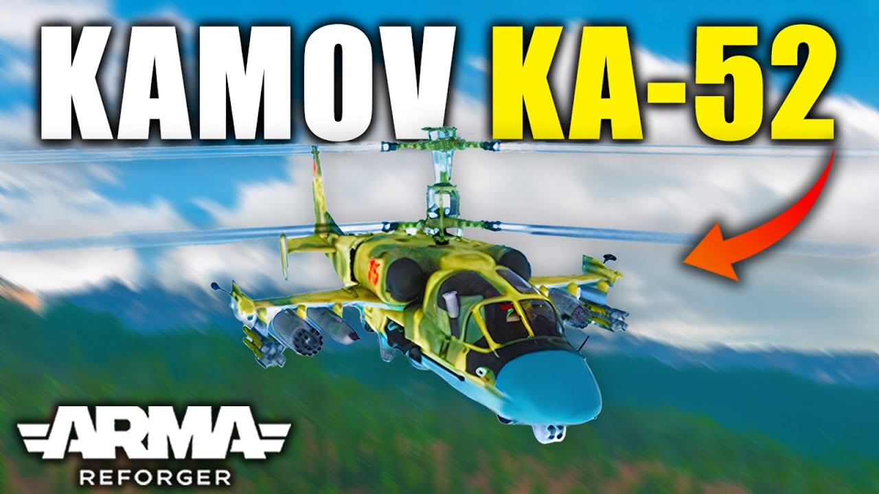 Этот НОВЫЙ российский ударный вертолет ОЧЕНЬ МОЩЕН в Arma Reforger