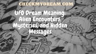 Download Lagu Dreaming of UFOs? 👽 What Do Alien Dreams Really Mean? MP3