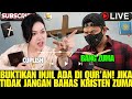 “‘Wanita Cantik Minta Data! Buktikan Injil Ada di Qur’an,Jika Tidak,Jangan Bahas Kristen Bang Zuma”❗