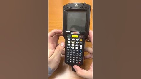 mc3190 motorola handheld hard restart