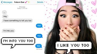 Pranking my CRUSH with Ariana Grande's 'Into You' Lyrics!!