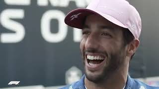Daniel Ricciardo I Don't want to downplay the Happiness F1 Interview 2021 Italian GP Sprint Race