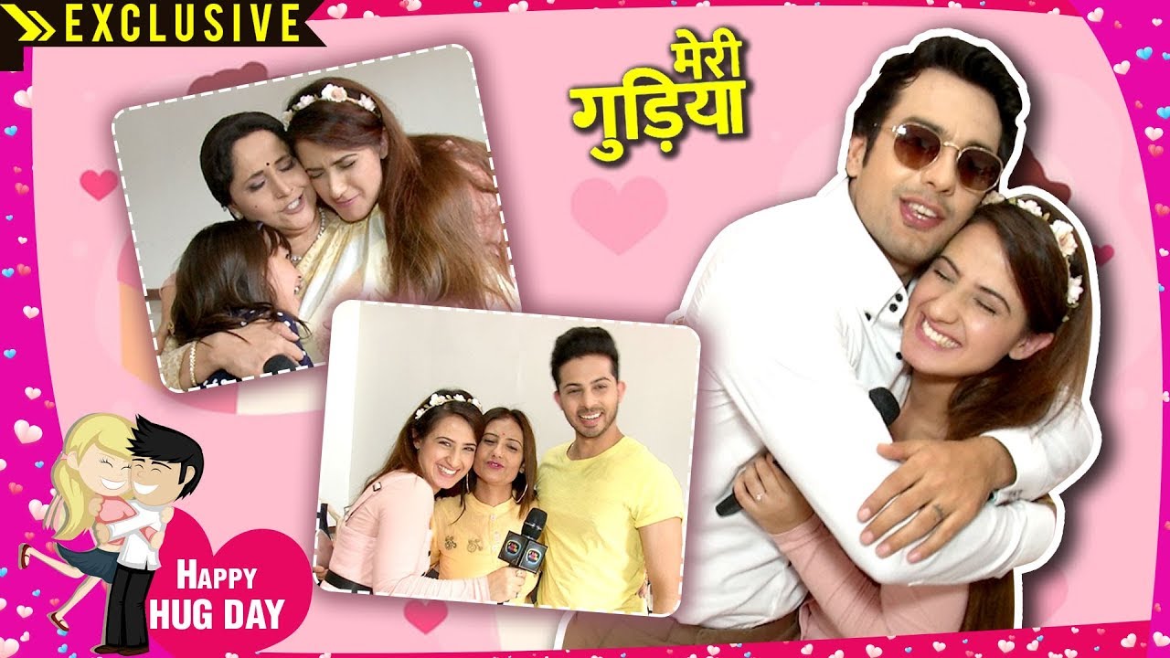 Alisha Panwar Celebrate HUG DAY With Co-Stars On Sets Of Meri Gudiya | Valentine Week Special
