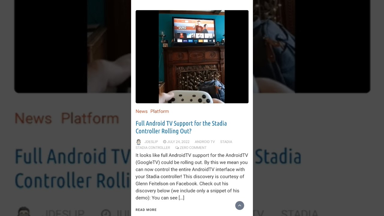 FULL Stadia Controller support for Google TV may be here!