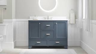 Leeland Harbor Blue Vanity Collection