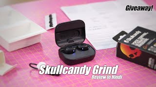 Skullcandy Grind True Wireless Earbuds Unboxing Review In Hindi Hands-Free Voice Control