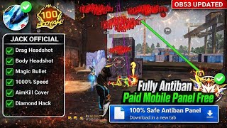 Free Fire Hack ✅ Free Fire mod menu ob53 👽 Freefire Mod Menu Apk Auto kill   fly Hack FF Panel Hack👻