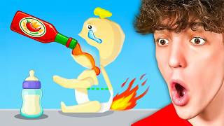 I Fed This Baby The WORST Foods...