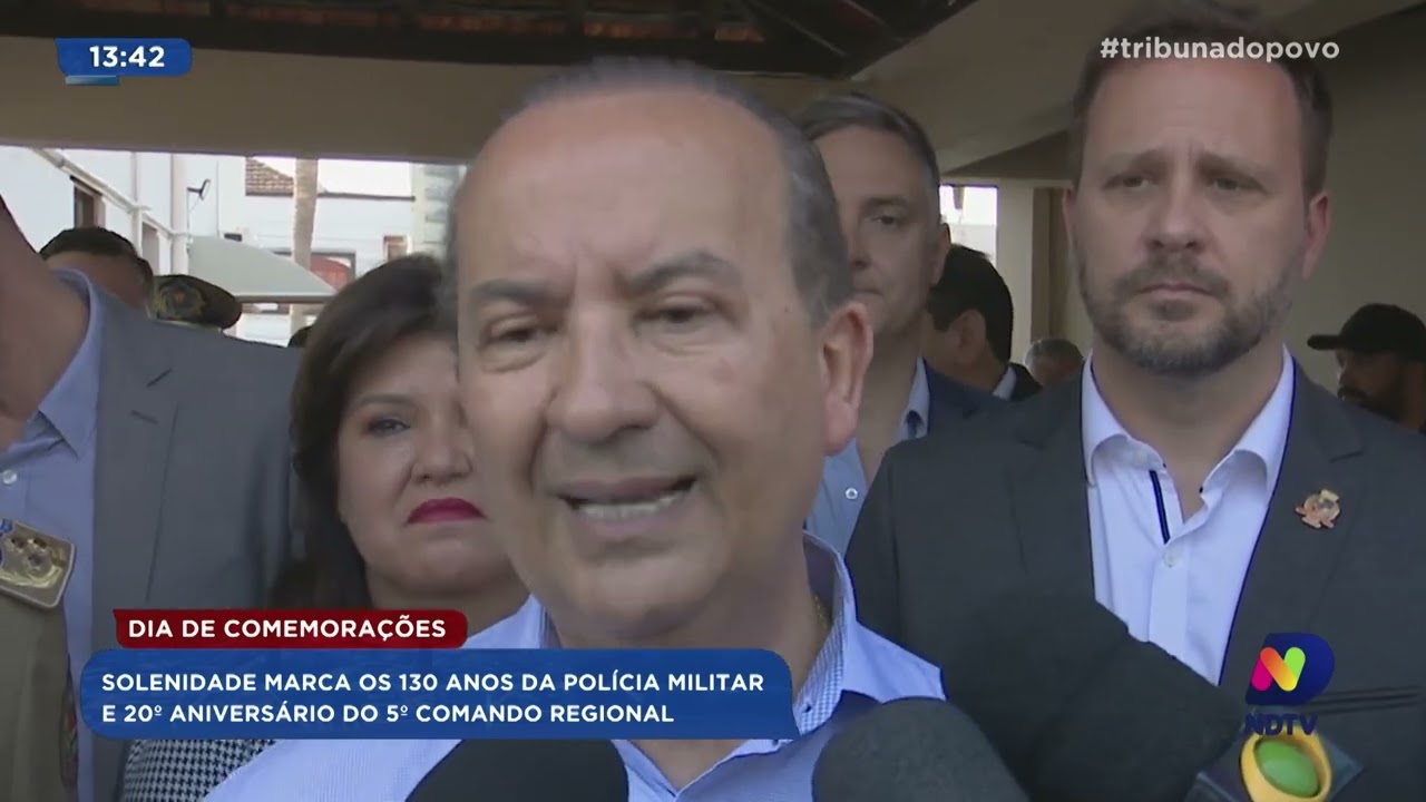 Solenidade marca os 130 anos da Polícia Militar