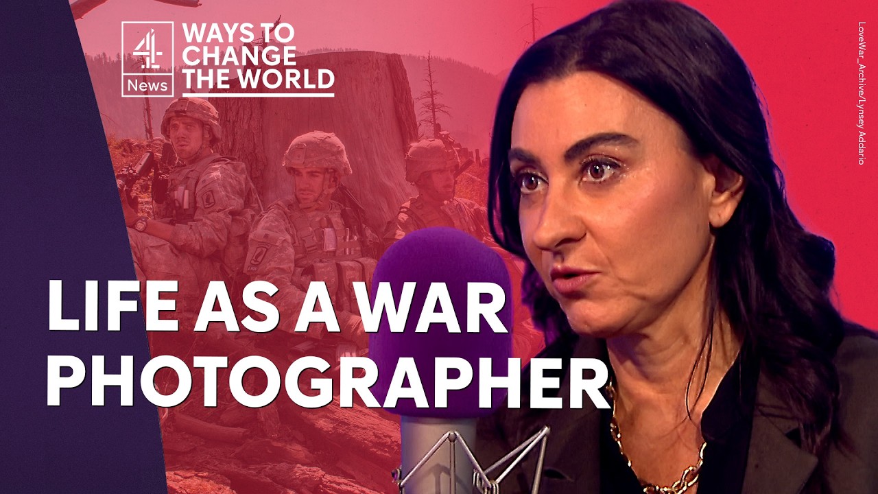 Why I risk my life to show the truth -  war photographer Lynsey Addario