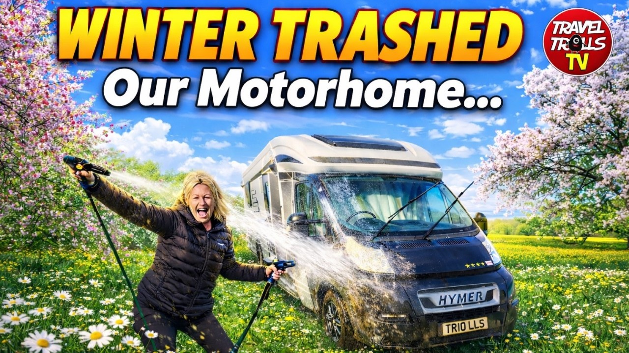 Winter TRASHED Our Motorhome… The BIG Spring Clean Comeback!