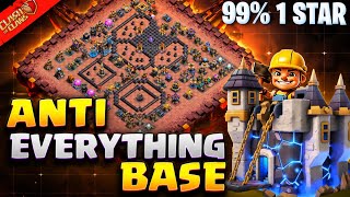 99% Players Can't 3β This TH18 Base! | Anti Everything Base