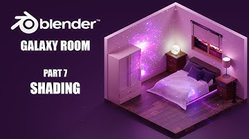 Blender 2.92 - Galaxy Room (Beginner