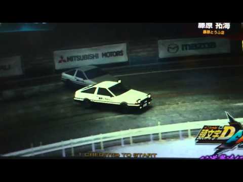 VS　藤原拓海　妙義下り　リプレイ　頭文字D7 AAX