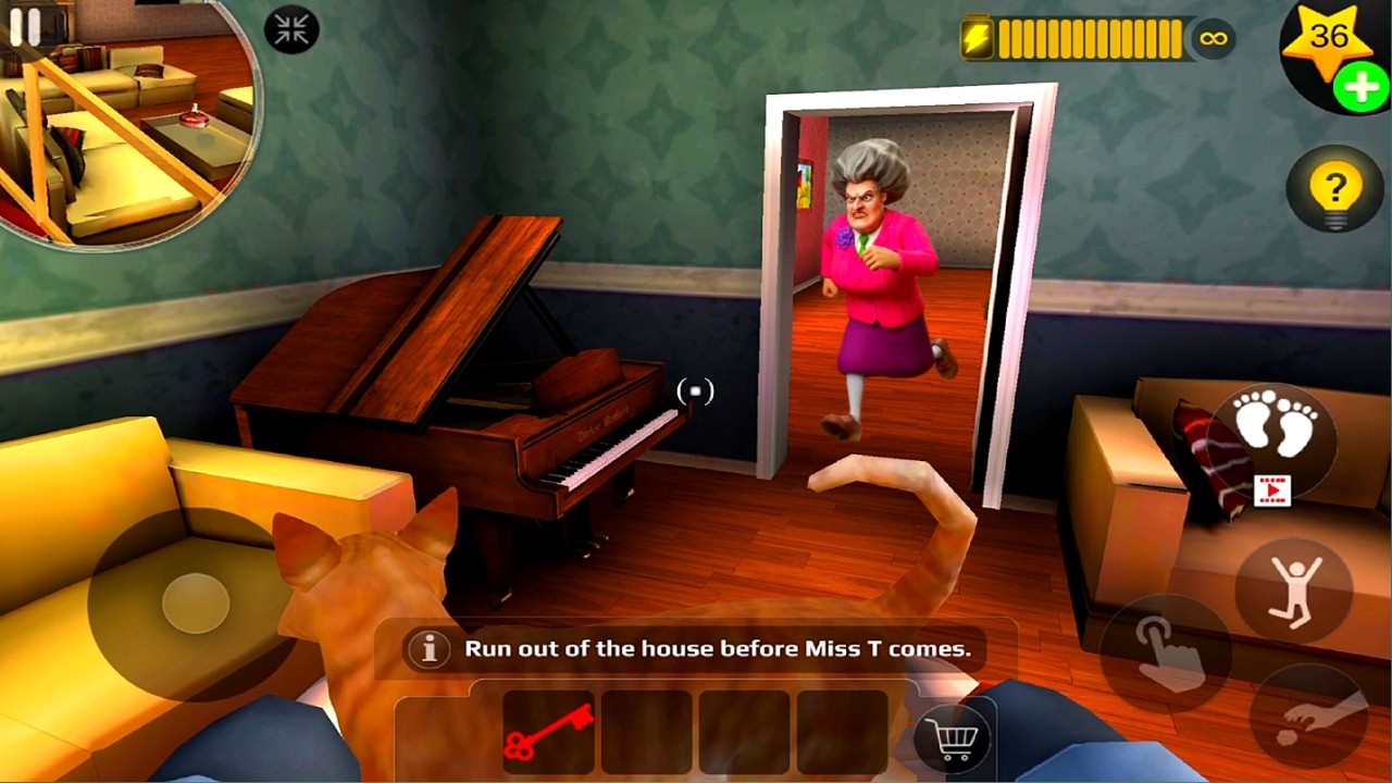 Scary Teacher 3D: The Musical Attic Cat Rescue Plan!