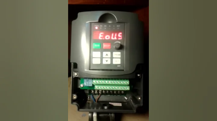 Huanyang VFD HY01D523B (Ошибка)