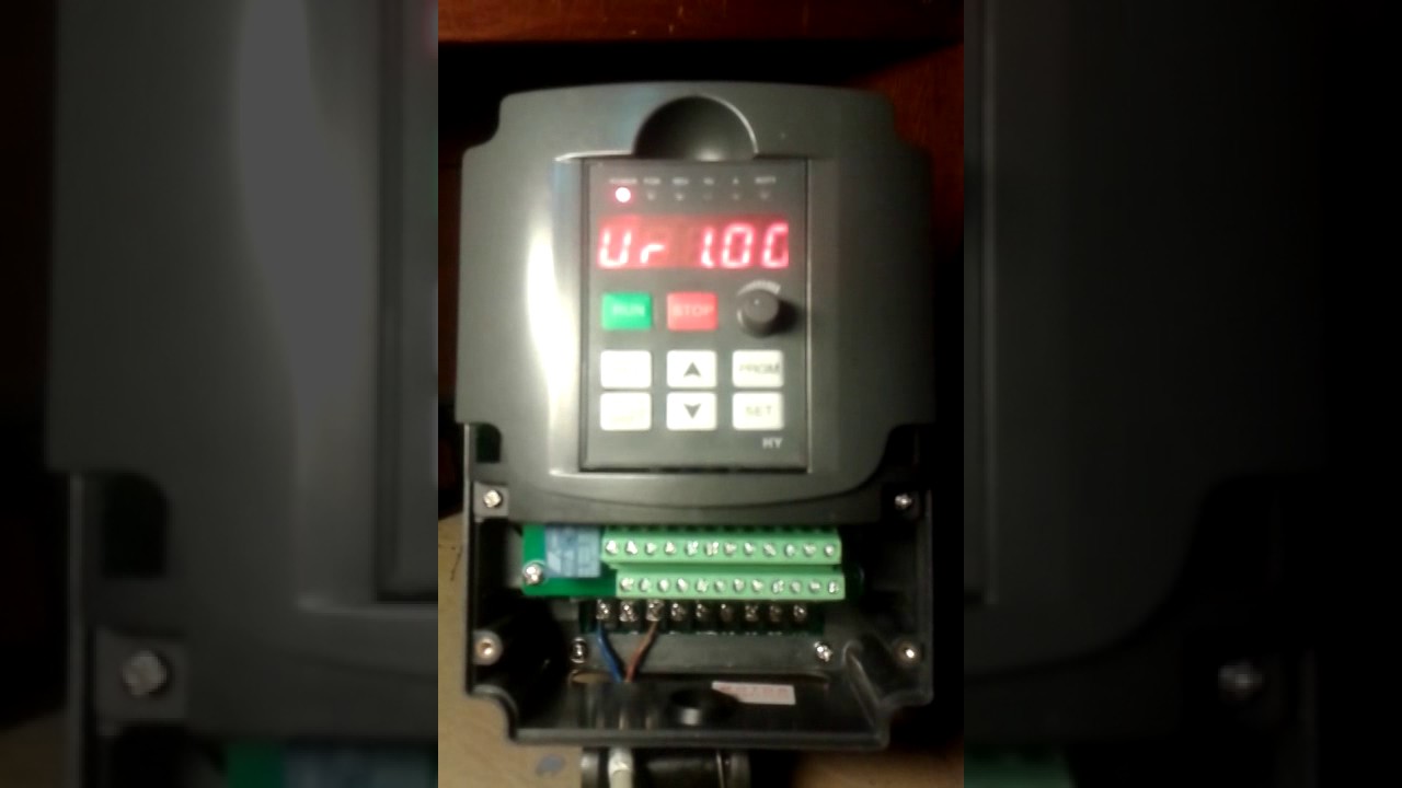 Huanyang VFD HY01D523B (Ошибка) - YouTube