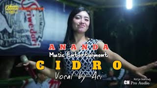 CIDRO ||cover by Aci Ananda Musik ||DFAstudio