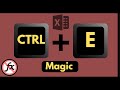 STOP Using FORMULAS! Use CTRL + E Instead