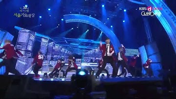 140123 EXO - Let Out The Beast + Wolf + Growl @23rd Seoul Music Awards