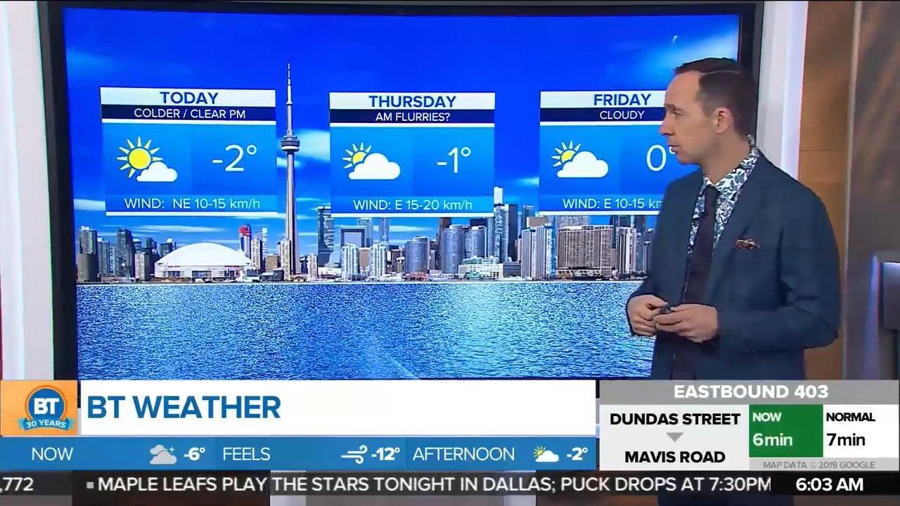 A cold start to Wednesday - YouTube