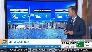 A cold start to Wednesday