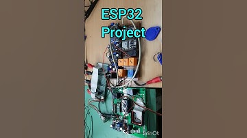 Esp 32 based system with Arduino Nano and RFID and more.... #esp32 #arduino #electronics #relays