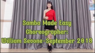 Samba Made Easy Linedance(Beginner) .Na linedance💥💎💎💥
