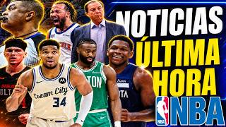 Giannis 🚨🔥 Heat y Celtics 💣 SORPRESA en Warriors ??🤔 Ant y Wolves 👀 Spurs y Knicks #2 🤯 NOTICIAS NBA
