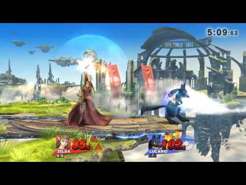 【スマブラforWiiU】ゼルダ (Zelda) vs ルカリオ (Lucario)