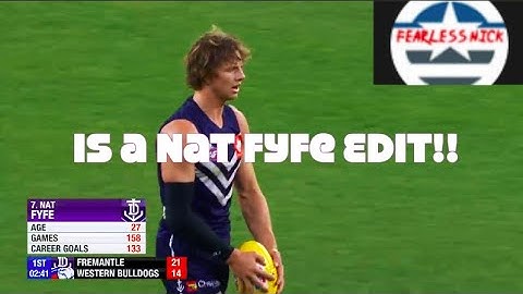 Nat Fyfe EDIT!!!!!