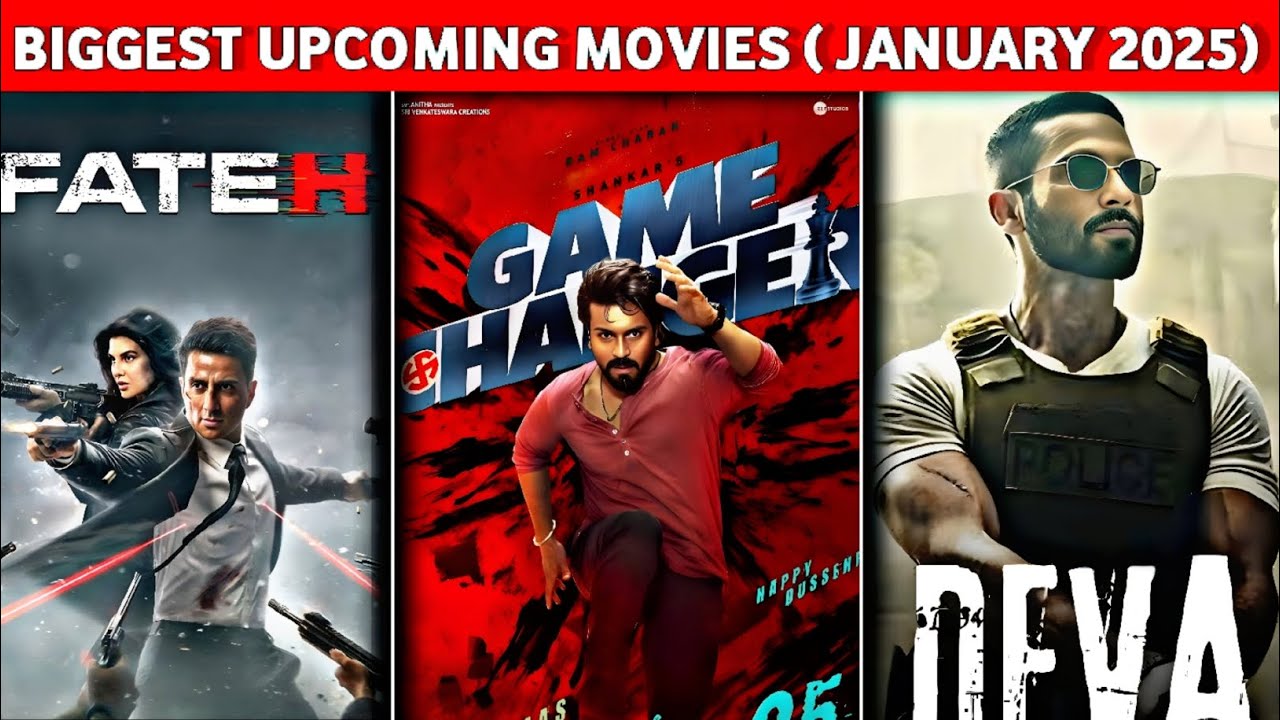 BIGGEST UPCOMING MOVIES RELEASE IN JANUARY 2025 | #movie - YouTube