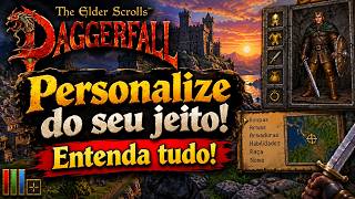 Daggerfall Online Tudo sobre criação de personagem Parte 1 ( Raças e atributos )