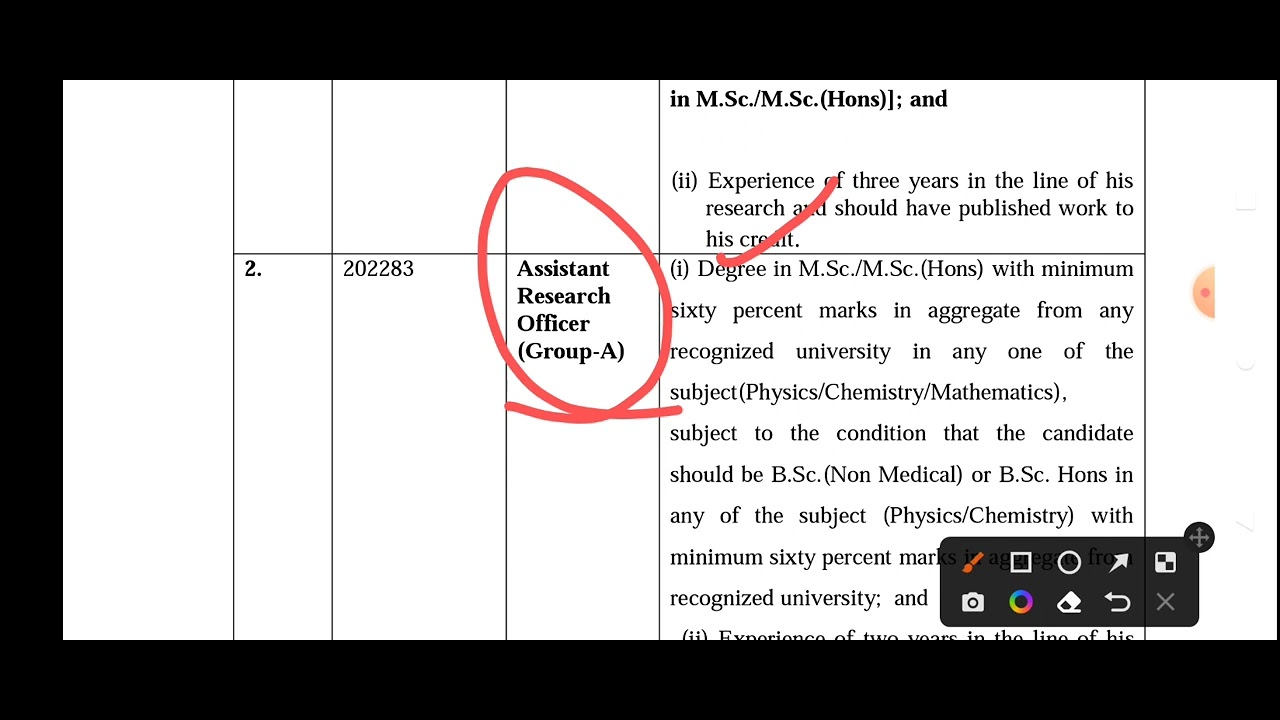 PPSC NEW RECRUITMENT OUT | RESEARCH OFFICER & ASSISTANT RESEARCH OFFICER | GROUP -A