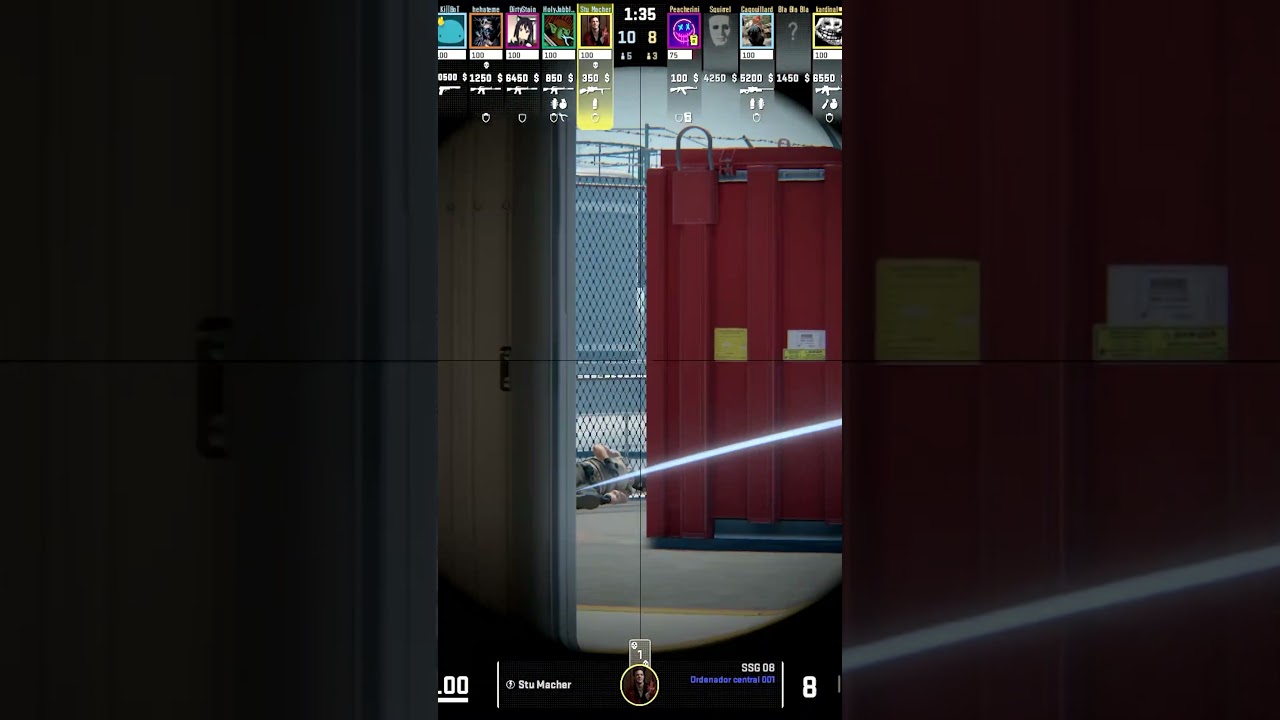 Two Headshots with Scout