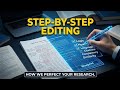 The Editing Process That Gets Theses Accepted