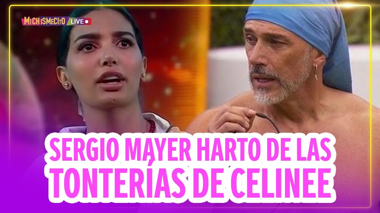Sergio Mayer harto de las tonterías de Celinee / MICHISMECITO