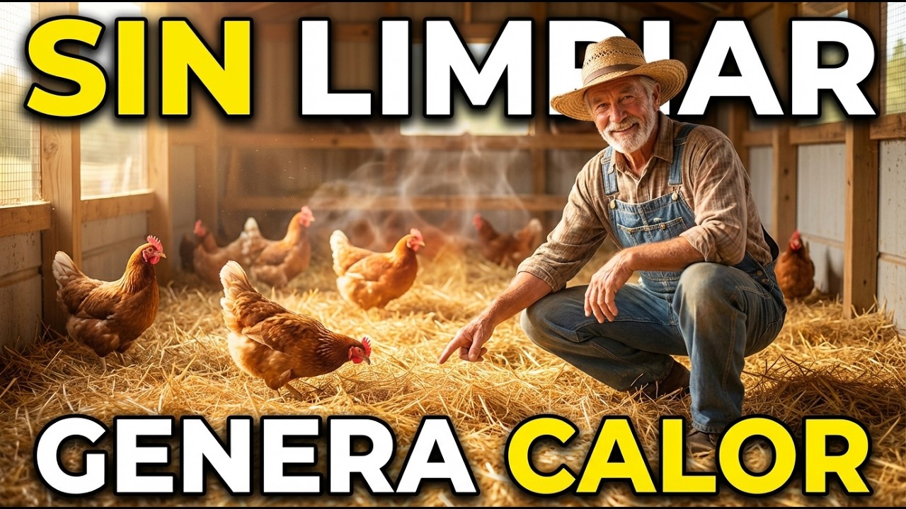 Convierte el Estiércol de TUS GALLINAS en Calefacción y Abono: El Secreto de la 
